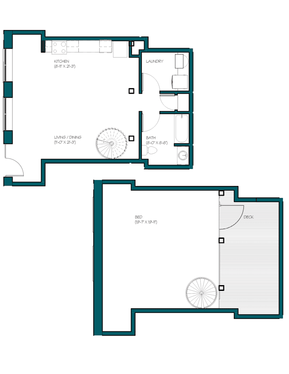 Floor Plan  blueprint of a floor plan of a house