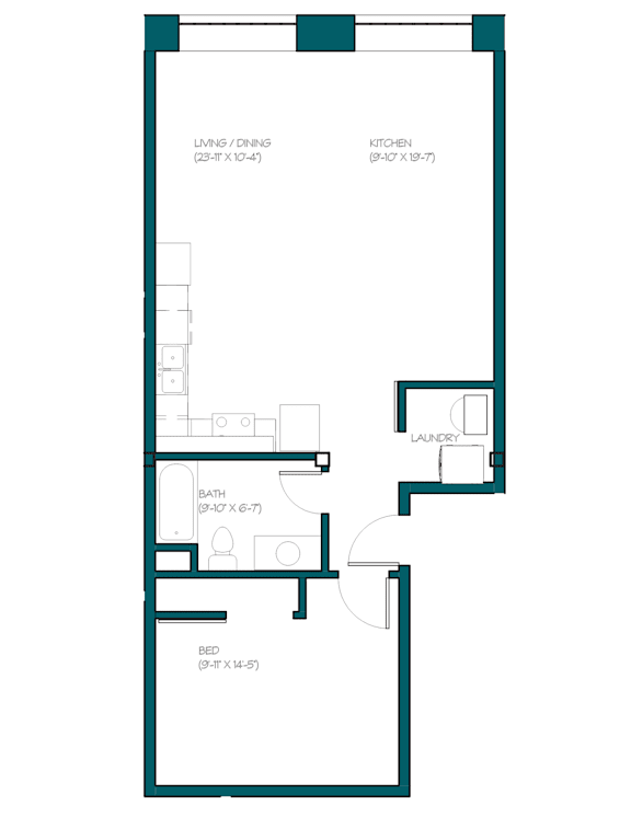 Floor Plan  a floor plan of a bedroom floor plan with an open floor plan to the floor