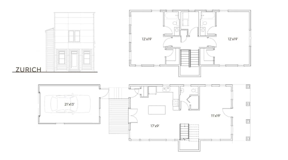 Zurich Floorplan at Swiss Village, Kentucky, 40217