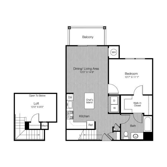1 bed 1 bath G at Metro 303, Hempstead, New York