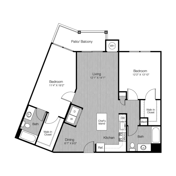 2 bed 2 bath M at Metro 303, Hempstead, NY 11550