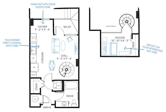 Floor Plan  S3 Floor Plan at Regatta Sloans Lake, Denver, 80204