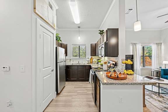 Chef-Inspired Kitchens at The Laurel at Vintage Park 55+ Apartments, Tomball, TX