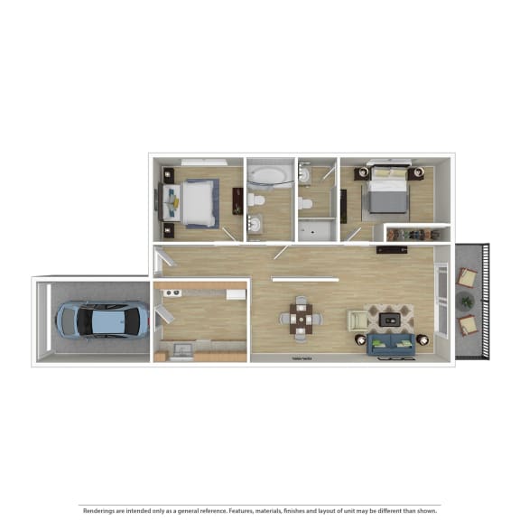 bedroom floor plan an in 2 bed 2 bath