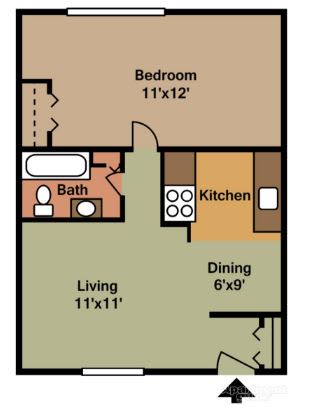 an illustration of a floor plan of a 360 sq ft house