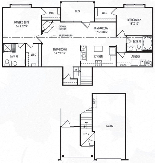 1 bed 1 bath A at The Legends at Steeplechase Apartments, Richwood, 41094