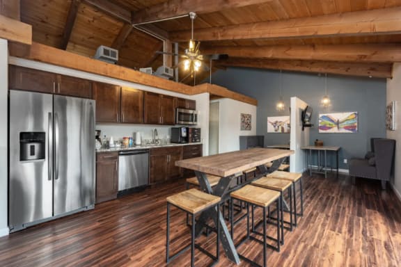 Coffee Bar and Business Center at Whisper Hollow Apartments