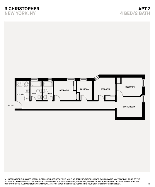 4 Bed 2 Bath