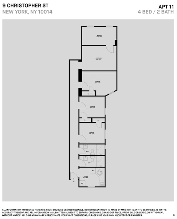 4 Bed 2 Bath