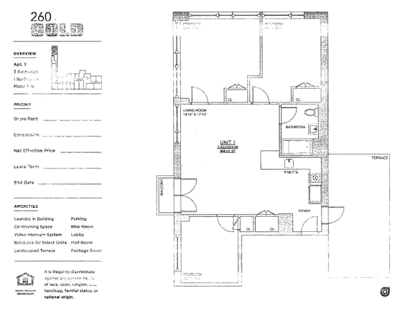 3 Bed 1 Bath