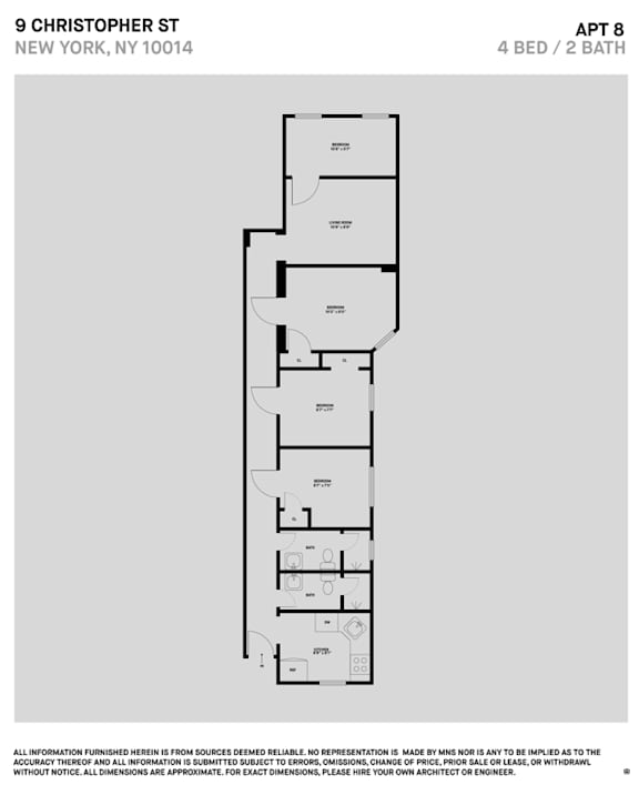4 Bed 2 Bath