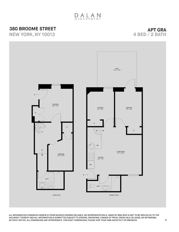 4 Bed 2 Bath