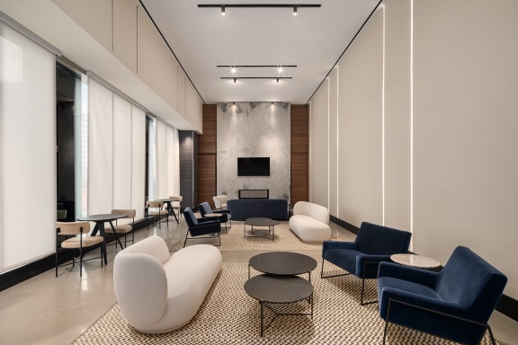 Lobby at The Paxton, Brooklyn