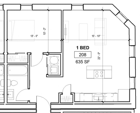 the floor plan for a small floor plan of a house