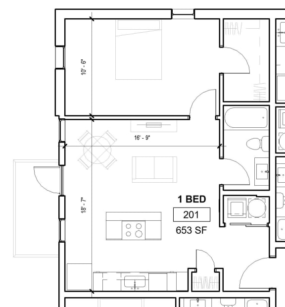 a floor plan of a small house