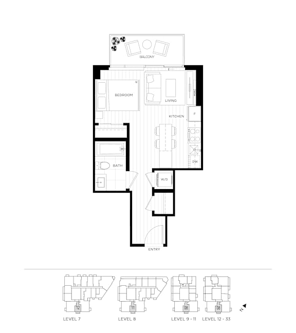 A black and white floor plan of a house with various rooms labeled.