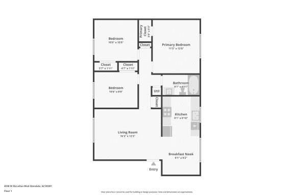 Floor Plan  this floor plan is an approximation and may not include the most recent information