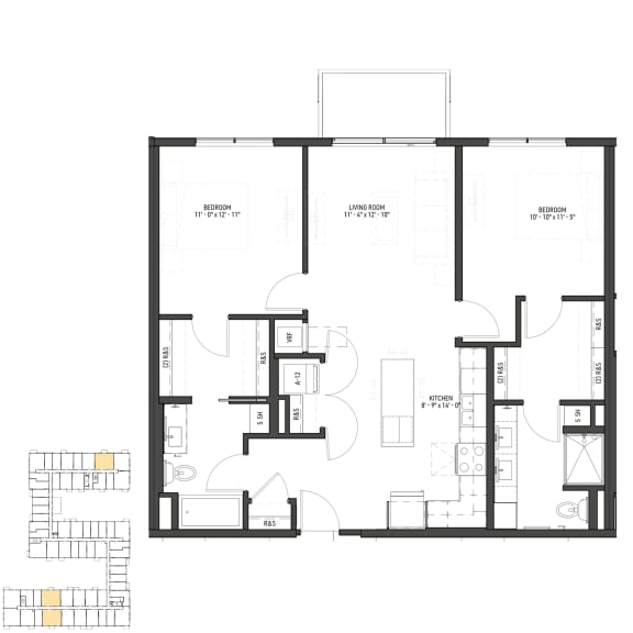 Floor Plan  the floor plan of the house