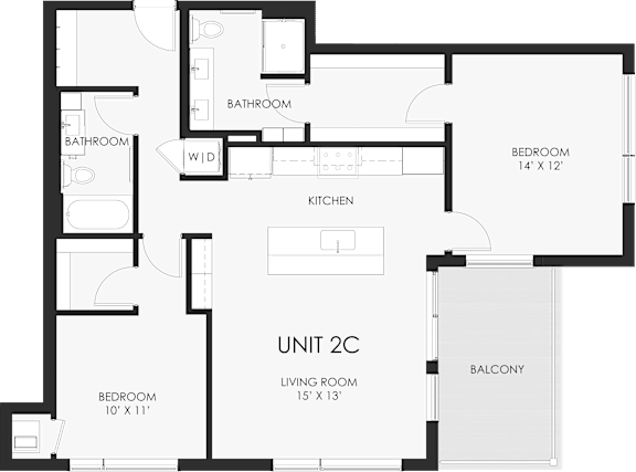 a floor plan of a house
