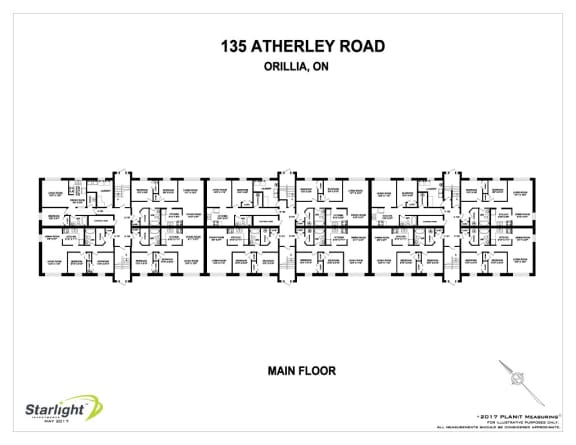 a floor plan of a building
