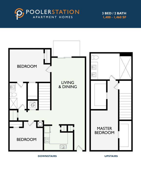 2 Bedroom Apartments For Rent in Pooler, GA Pooler Station by Trion