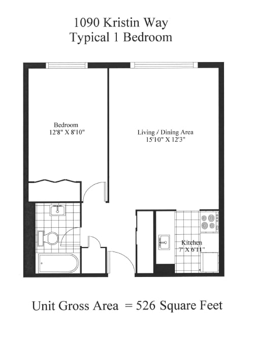 the floor plan of kristin way