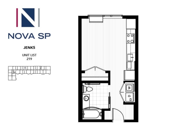 a floor plan of a bedroom apartment