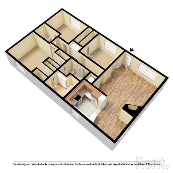 a floor plan of a home