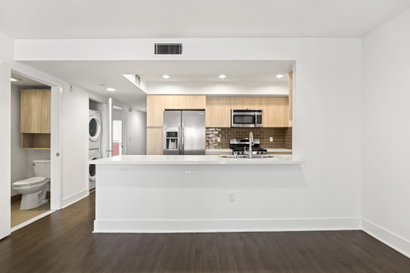 Kitchen from Living Area