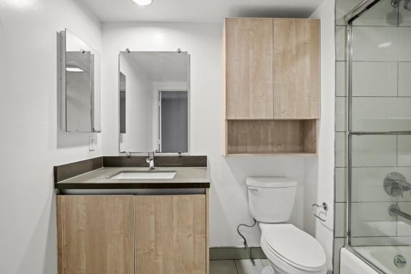 En Suite Bathroom with Tub/Shower Combo