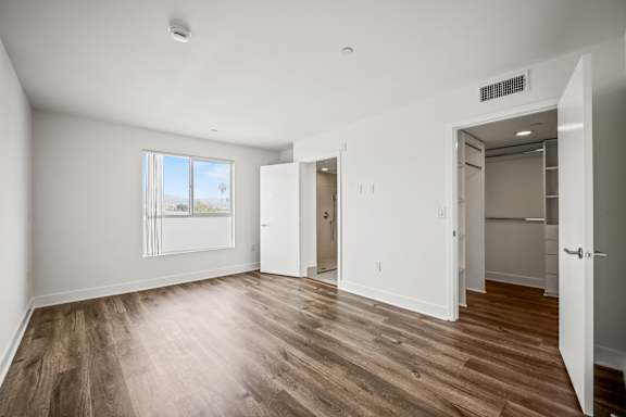 Master Bedroom with Walk In Closet
