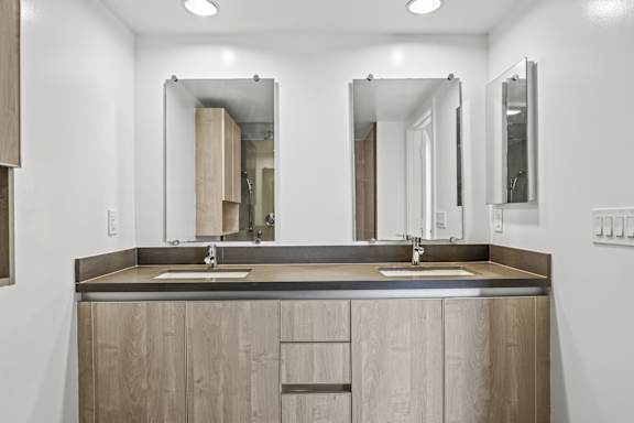 Master Bath Dual Sinks