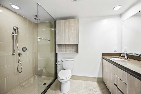 Master Bathroom with Dual Sinks