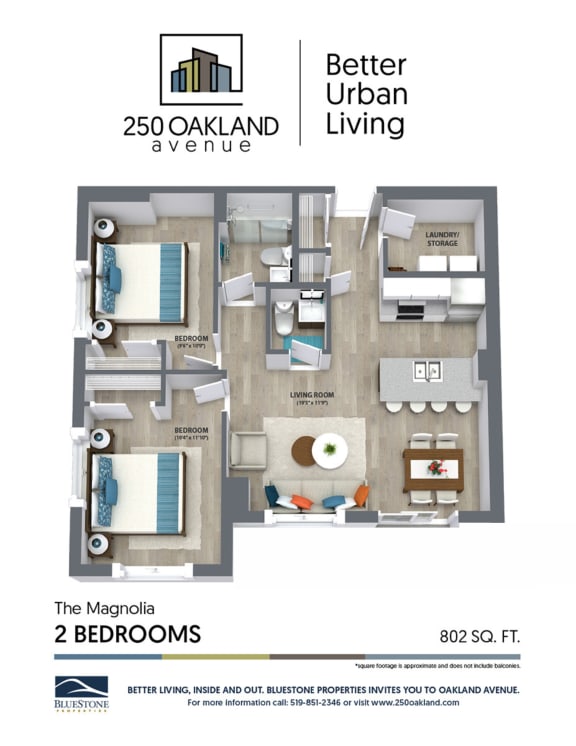 a floor plan with a bedroom and a living room