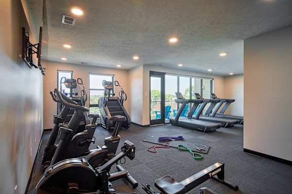 Fitness Facility at Parallel Apartments, Omaha, Nebraska