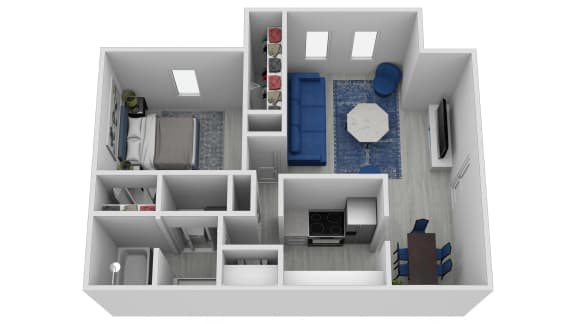 a 2100 sq ft floor plan  1 bedroom  1190 sq ft