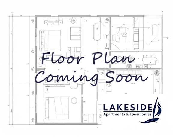 A floor plan for a Lakeside Apartments & Townhomes is coming soon.