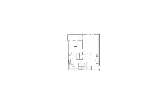 a 1 bedroom apartment floor plan