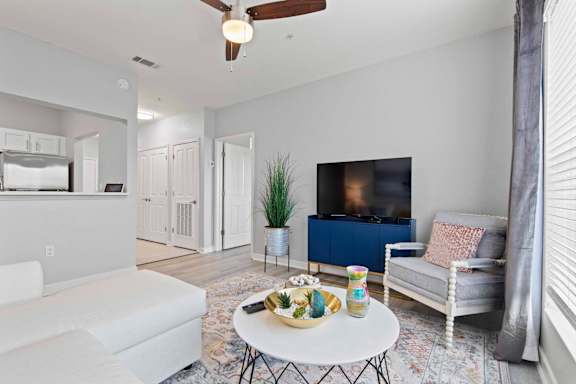 Large Living Room at Elan Apartments, Fort Walton Beach, FL 32547