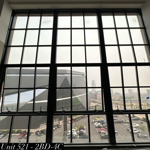a view of london from the window of the national museum of scotland