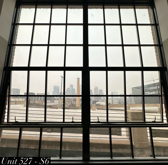 a view of the airport from inside the terminal building