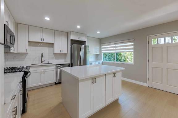 Spacious Kitchen at Eastside Haven at 17th Apartments, Costa Mesa, 92627