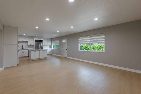 Empty Floor Space at Eastside Haven at 17th Apartments, Costa Mesa, California