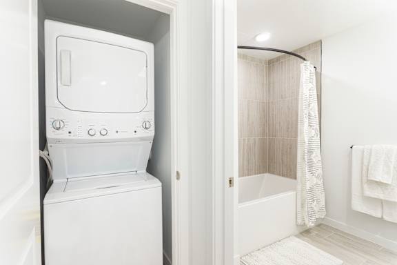 Washer Dryer In Unit at The Reserve La Mirada, La Mirada, California
