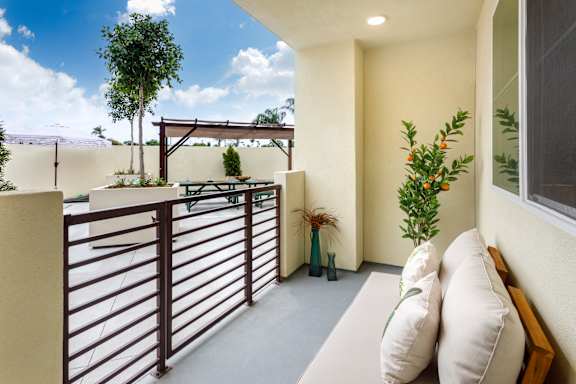 Large Balcony And Patio at The Reserve La Mirada, La Mirada