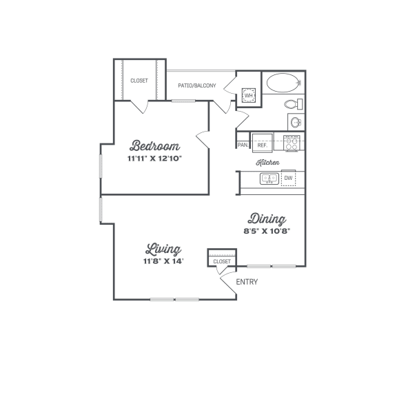 a floor plan of a bedroom floor plan