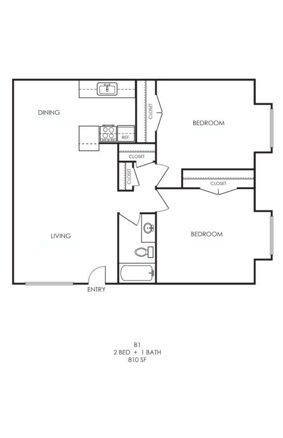 a floor plan of a house with a bedroom and a living room