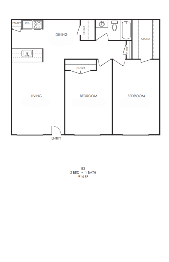 a floor plan of a house with a bedroom and a living room