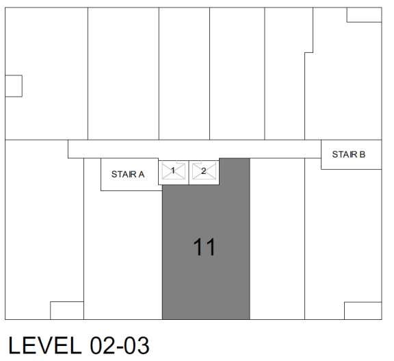 a diagram of a floor plan of a building