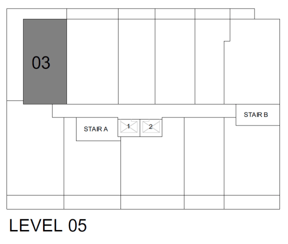 a diagram of a floor plan of a building with levels 0s and 1s